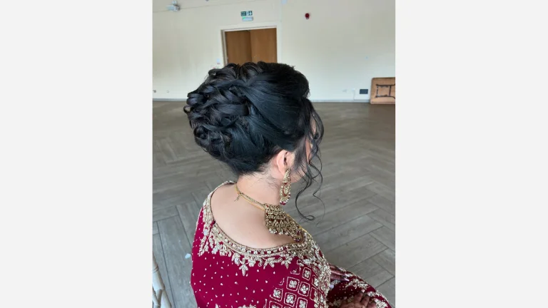 30 Elegant Prom Hairstyles for a Glamorous Look 6 Full-Glam Brunette Bun