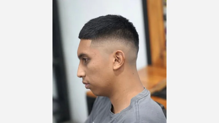 30 Best Caesar Haircut Ideas for Men 6 Straight Fade Caesar Cut