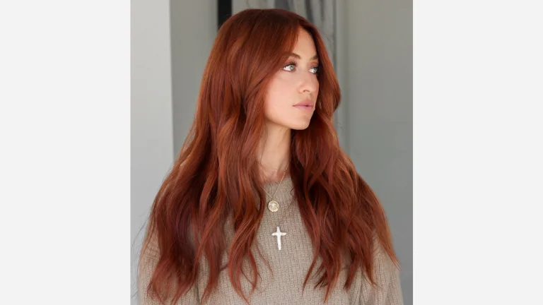 30 Hottest Ginger Hair Color Ideas for a Fiery Makeover 6 Auburn with Red Highlights