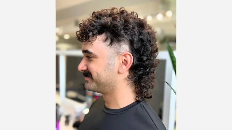 35 Modern Mullet Haircuts for Men 7 Curly Mullet Hair