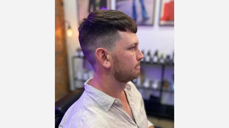 30 Best Caesar Haircut Ideas for Men 7 Long Fringe Caesar Cut