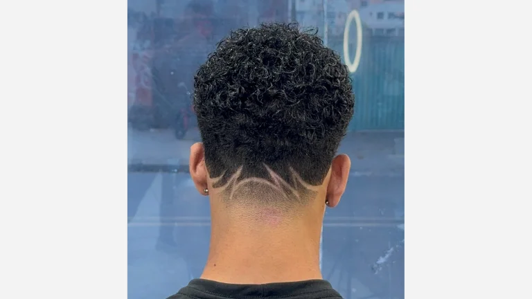 40 Stylish Taper Fade Curly Hair Ideas for Men 8 Curly Hair with Undercut Design