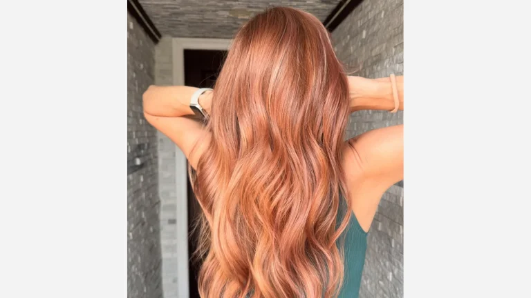 30 Hottest Ginger Hair Color Ideas for a Fiery Makeover 8 Peachy Strawberry Blonde