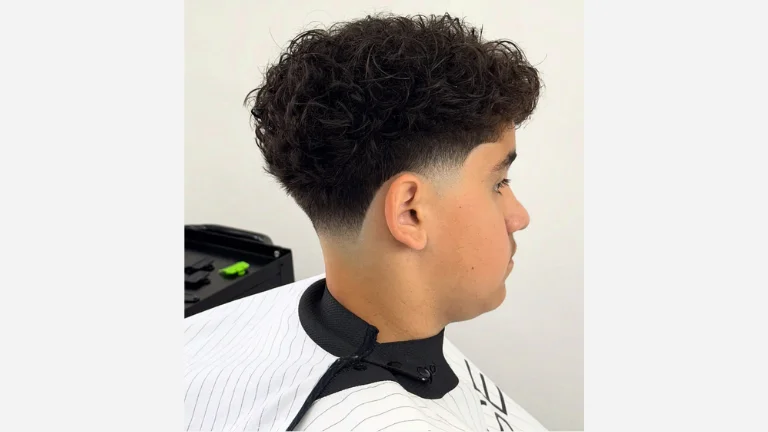 40 Stylish Taper Fade Curly Hair Ideas for Men 9 Curly Taper Fade Haircut
