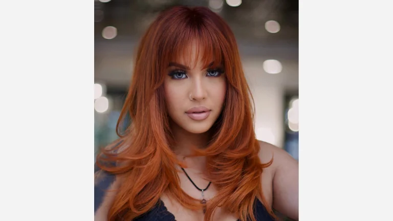 30 Hottest Ginger Hair Color Ideas for a Fiery Makeover 9 Dark Red Balayage