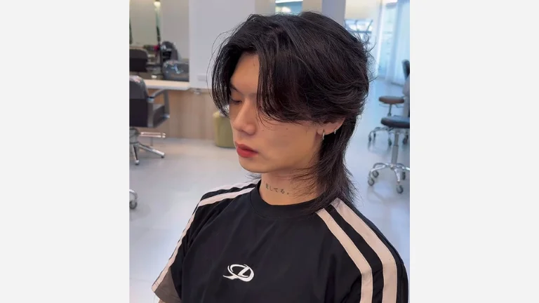 30 Best Wolf Cut Men Styles to Transform Your Look 1 Classic Wolf Cut