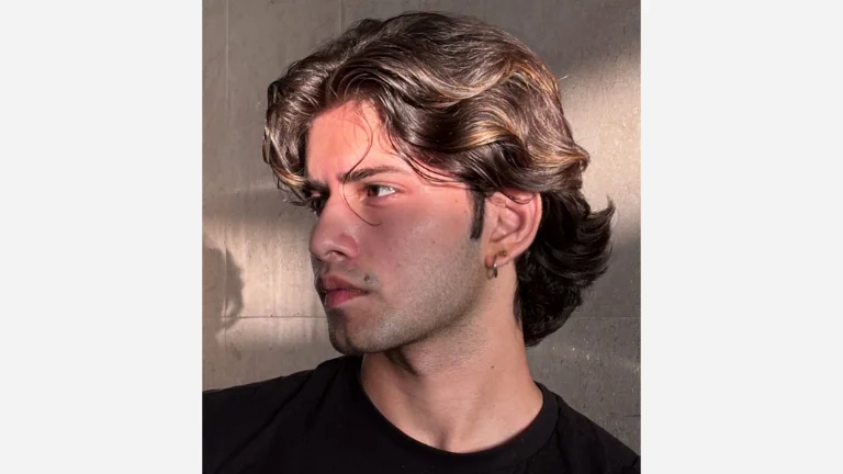 30 Best Wolf Cut Men Styles to Transform Your Look 19 Wolf Cut Fluffy Hair