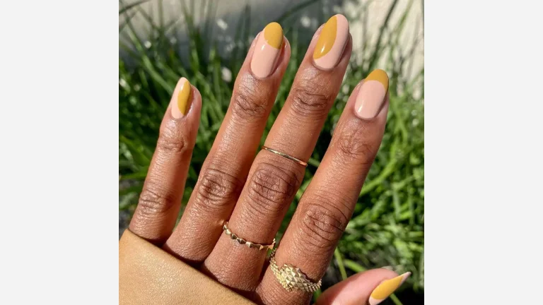 30 Fall Nail Designs You’ll Be Obsessed With 25 Mustard Nails