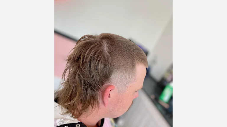 13 Bold and Trending Skullet Haircuts for Men 4 Half Mullet with Layers