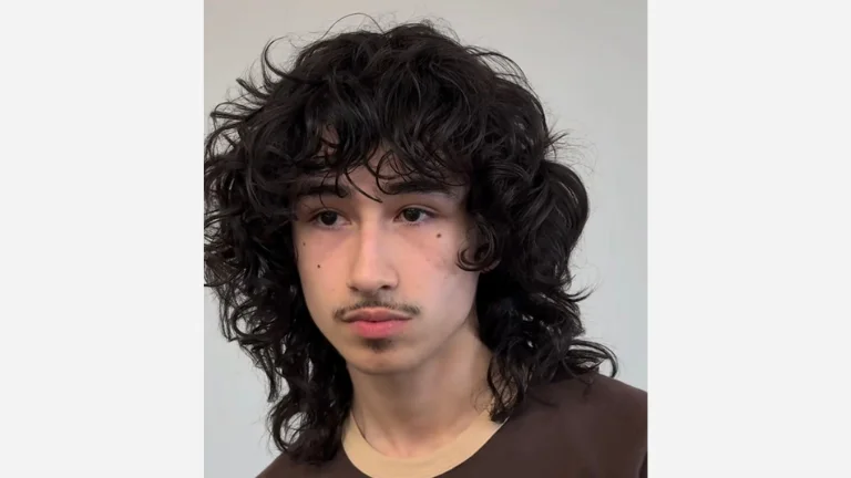 30 Best Wolf Cut Men Styles to Transform Your Look 4 Wolf Cut Curly Hair