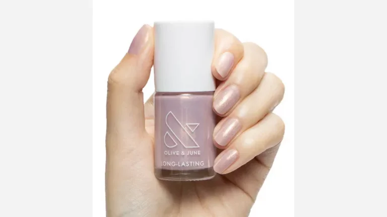 Top Summer Nail Colors You’ll See Everywhere 5 Olive and June Pink Goldfish